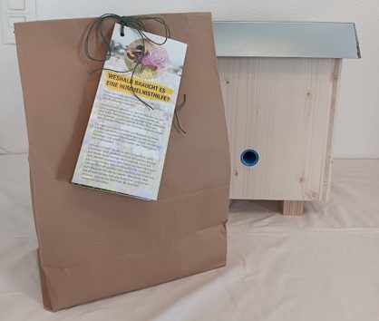 Hummelnistkasten: Befüllung und Aufstellung – Bild 2